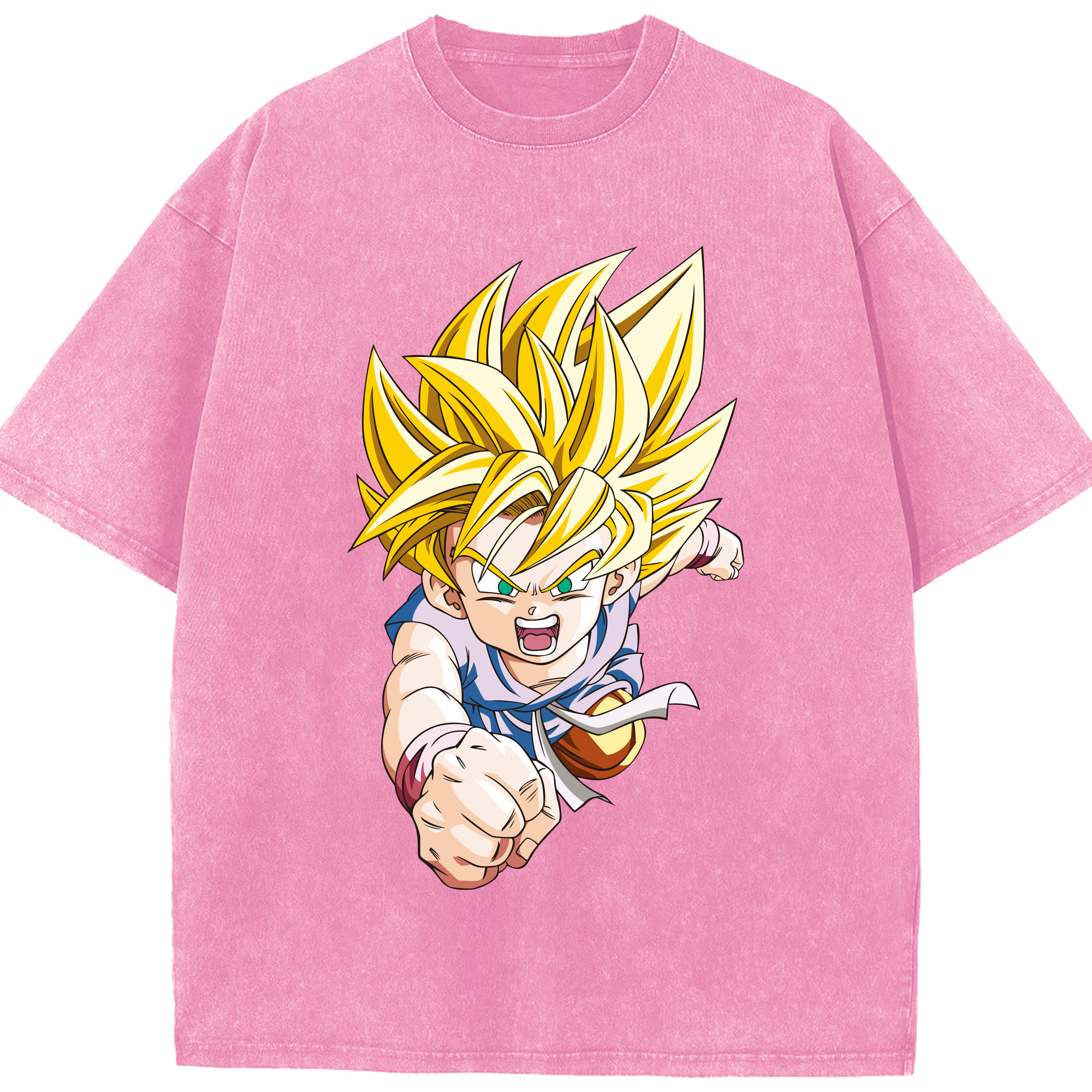 （画像用） ドラゴンボール ベジット DRAGON BALL Vegetto 綿100% ヴィンテージ風 半袖Tシャツ（フロントプリント）